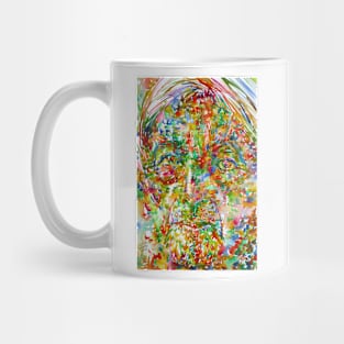 JIDDU KRISHNAMURTI watercolor portrait .3 Mug